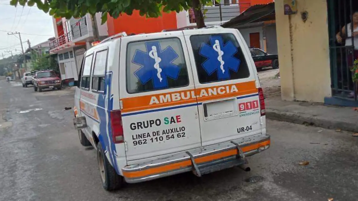 ambulancia de SAE